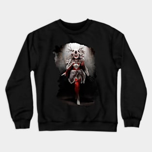 Cavewoman witch Crewneck Sweatshirt